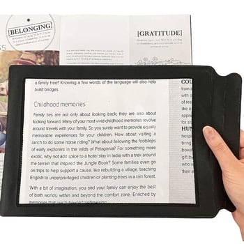 Μεγεθυντικός φακός ανάγνωσης με Φρένελ φακό για ηλικιωμένους – Υψηλής ευκρίνειας ανάγνωση, εξουσιοδοτημένη ιδιωτική μάρκα Kangneng