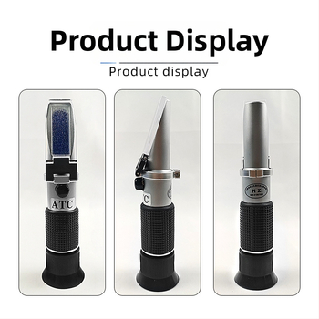 Dispozitiv optic pentru salinitatea apei de mare, pentru apă de mare, salinitate alimentară, saramură și acvacultură; Brand Hazfull; Interval: 0–28‰ și 0–100‰