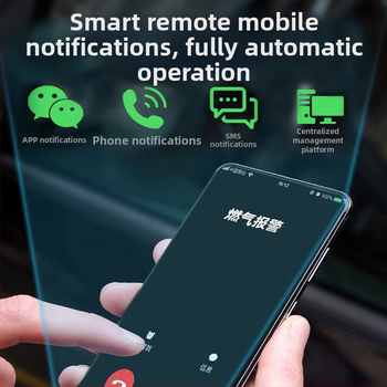 Alarmă de gaze pentru gaze combustibile – 12–24 VDC, curent de alarmă 0,8 A, rază de detecție 1,5 m, Model: Alarmă mică pentru bucătării de restaurante