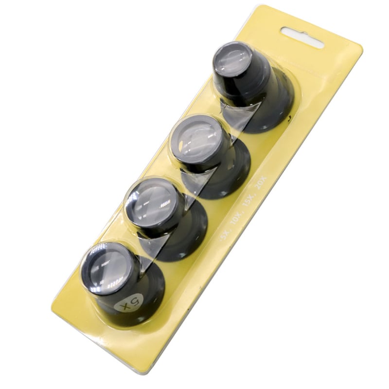 Set magnifikatora za popravak satova s maskom za oči, povećanje 5x/10x, 4-u-1 okular, marka Xlr