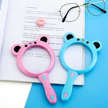 Φορητός μεγεθυντικός φακός, 5x μεγέθυνση, μοντέλο Carney Bear Magnifier, ακρυλική κατασκευή