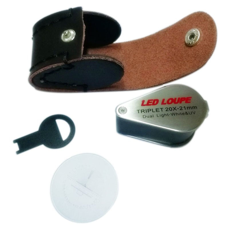 Αναδιπλούμενο φωτιζόμενο μεγεθυντικό γυαλί για κοσμήματα με οπτικό φακό, τύπος σταγόνας νερού; Προέλευση: Shenzhen; Εισαγωγή: Όχι; Μάρκα: Neutral packing