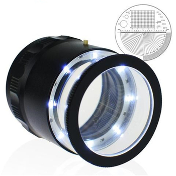 LED HD cilindrična lupa s 10x povećanjem
