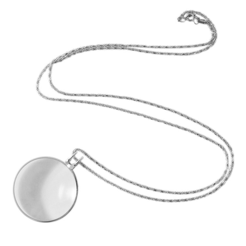 CH6001S Prijenosna lupa od cinkovog legura, 5x uvećanje, promjer leće 42 mm