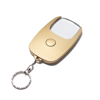 USB punjiva LED lupa, 5x povećanje, privjesak za ključeve, prenosna pomoć za čitanje starijim osobama