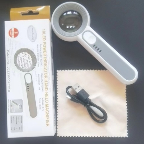 Ručni LED povećalo s dodirnim prekidačem, modeli 3710C, 5012C, 6516C, 7518C, 2106C