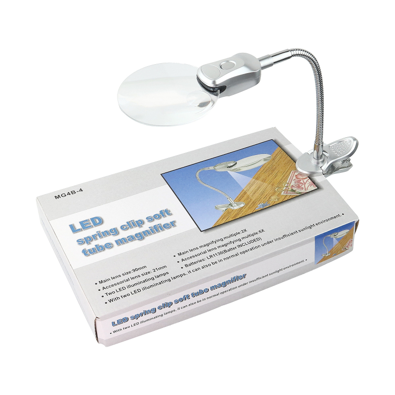MG4B-4 clip-on povećalo s LED svjetlom, Playful Vision, porijeklo Kina