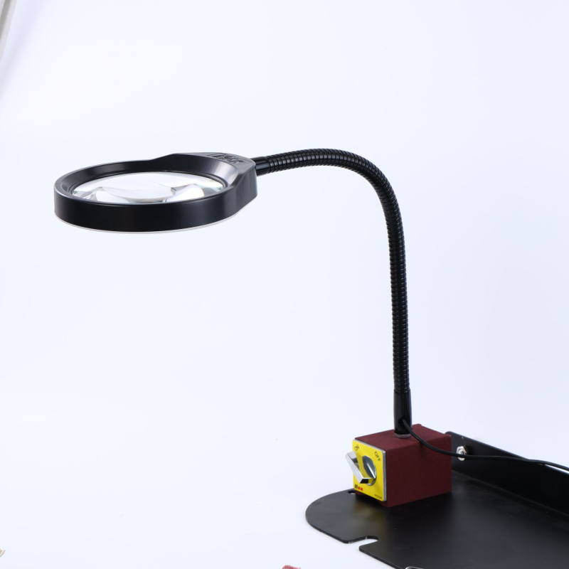 PD-032B magnetska baza s povećalom i LED radnom lampom, magnetski nosač, podesiva svjetlina do 10×