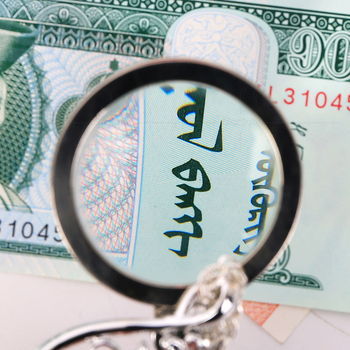 Ogrlica s lupom u cvjetnom stilu sa strass kamenjem – prijenosna, 4.5× povećanje