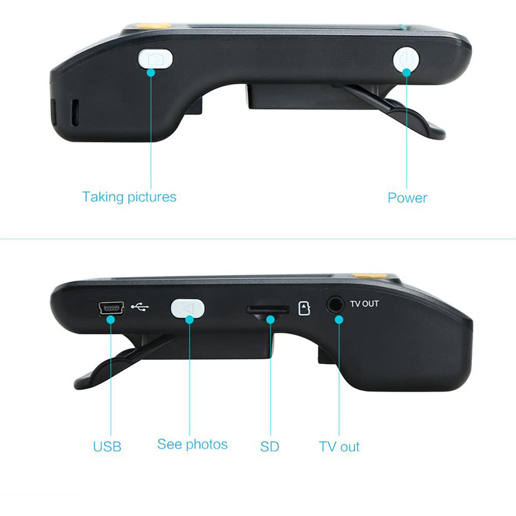 Elektronički pomoćnik za vid za slabovidne — digitalno čitanje, za starije osobe, brend Yishun Hongda, licencirani privatni brend