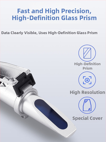 Ručni refraktometar za mjerenje koncentracije rashladne tekućine za rezanje – brend OUSURE/European Element, model QXY, šifra artikla iTte6af*Mxav6r*4KT~*6x8Ql