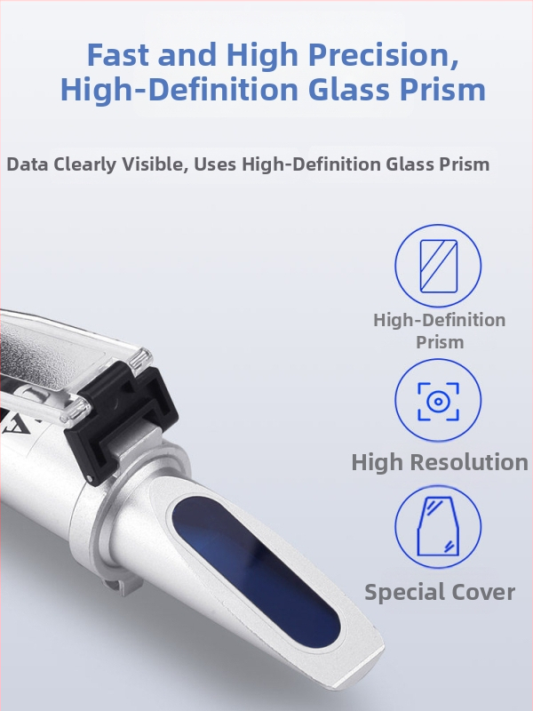 Ručni refraktometar za mjerenje koncentracije rashladne tekućine za rezanje – brend OUSURE/European Element, model QXY, šifra artikla iTte6af*Mxav6r*4KT~*6x8Ql