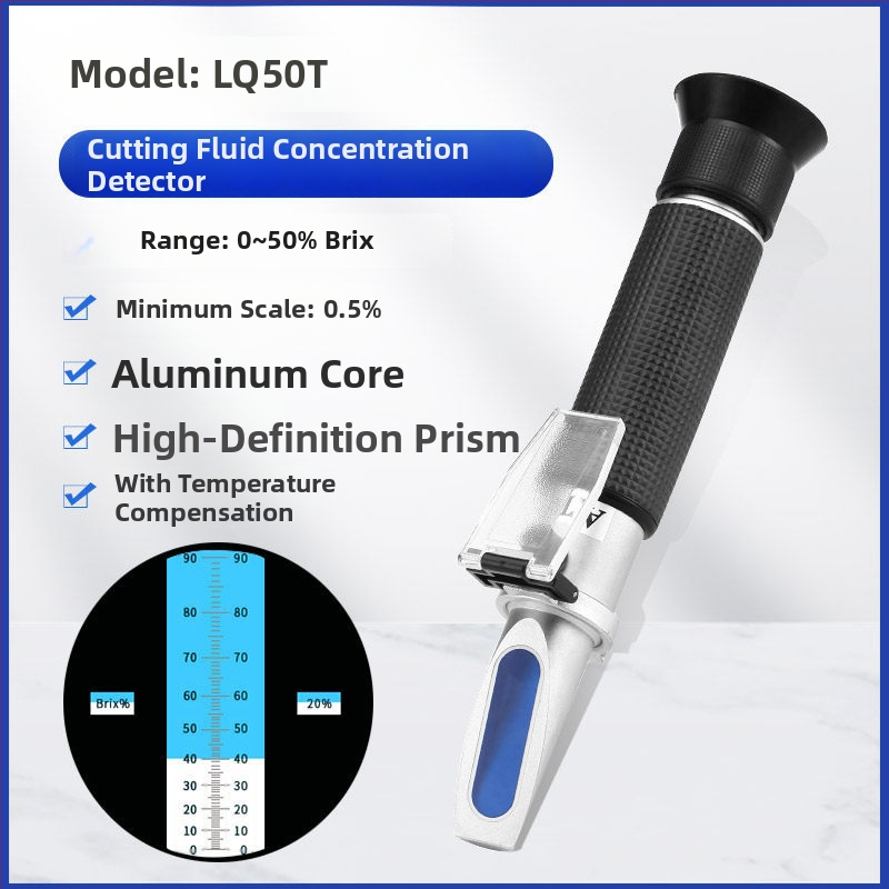 Ručni refraktometar za mjerenje koncentracije rashladne tekućine za rezanje – brend OUSURE/European Element, model QXY, šifra artikla iTte6af*Mxav6r*4KT~*6x8Ql