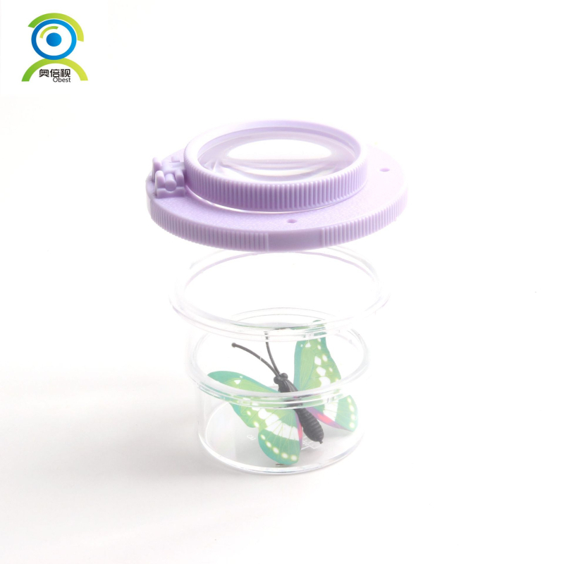 Obest MG20181 Kutija za promatranje kukaca i biljaka sa ugrađenim povećalom, prenosiva igračka za vanjsku upotrebu