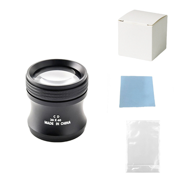 Chuda ručna cilindrična povećala, 10x povećanje, promjer 40 mm, plastična