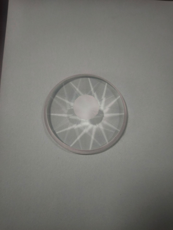 Optička prizma leća s 12 prizmi, staklo, Pentaprism