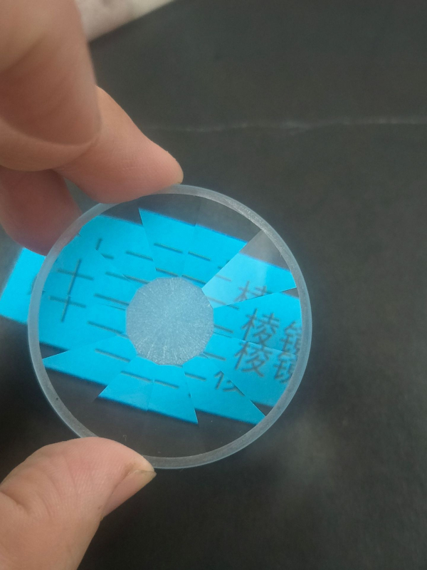 Optička prizma leća s 12 prizmi, staklo, Pentaprism