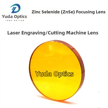 ZnSe fokusovacia šošovka pre CO2 laser, vysokovýkonná, pre gravírovacie a rezacie stroje a infračervené prístroje, Yuda Optical
