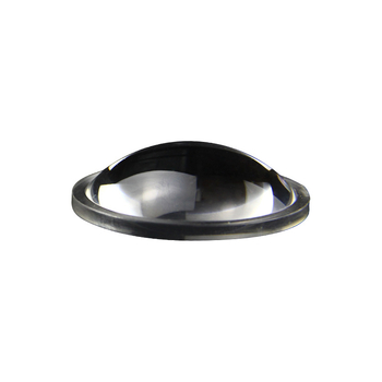 PMMA lencse elemlámpához és projektorhoz, plano-convex kialakítás, 12.5 mm fókusztávolság, 6–60° sugárzási szög, 90% átengedés, modell L-069