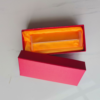 Vzdelávací optický sklenený prizmový set pre optické prístroje s trojuholnou priznou – slnečný zachytávač, v darčekovej krabičke