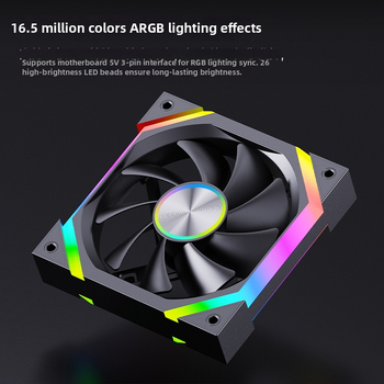 Prism V9Pro kućni ventilator ARGB, PWM, tih rad, hidraulički ležaj, 800–2000 RPM