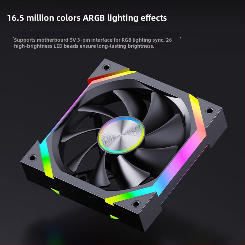 Prism V9Pro kućni ventilator ARGB, PWM, tih rad, hidraulički ležaj, 800–2000 RPM