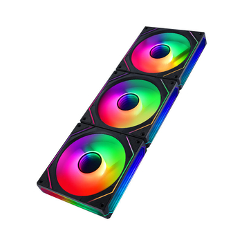 Chladiaci ventil do skrine PC s ARGB osvetlením, PWM synchronizované ovládanie, inteligentná regulácia teploty, hydraulické ložisko, vzduchové chladenie