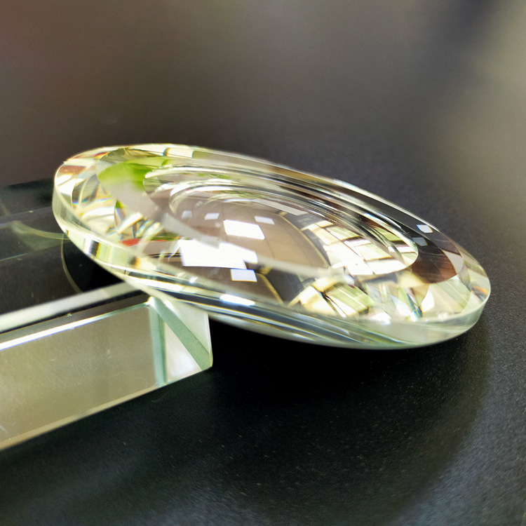 Bikonvex φακός μικροσκοπίου, μοντέλο OPC2008, οπτικό γυαλί, για οπτικά εργαλεία