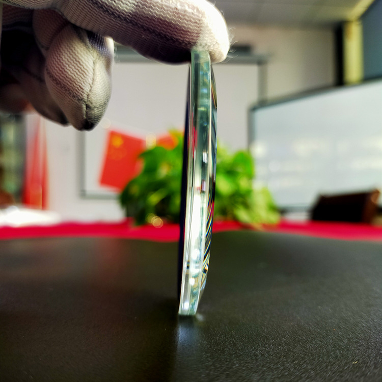 Bikonvex φακός μικροσκοπίου, μοντέλο OPC2008, οπτικό γυαλί, για οπτικά εργαλεία