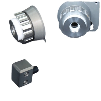 Lentilă de colimare pentru mașină de tăiat cu laser cu fibră — corp ceramic, oglindă de protecție, senzor; marcă Jinglong teda; pentru generator laser cu fibră