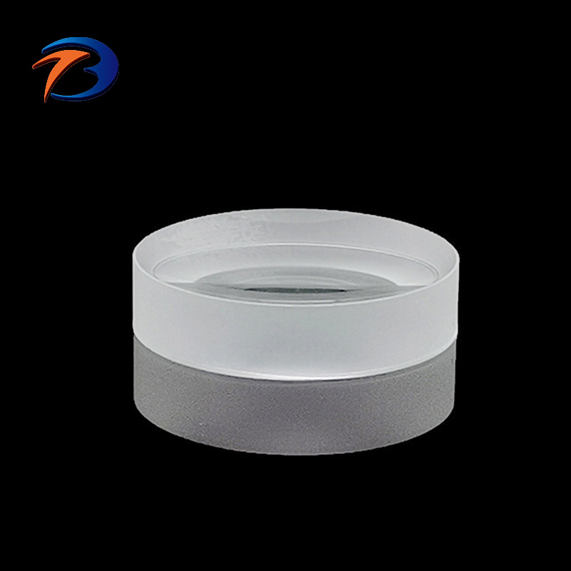 Plošna konkavna leća, K9 staklo, fokusa duljina -20 mm, bez premaza, model YBT-GQ13-006-020, marka Yibeite