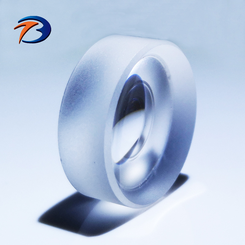 Plošna konkavna leća, K9 staklo, fokusa duljina -20 mm, bez premaza, model YBT-GQ13-006-020, marka Yibeite