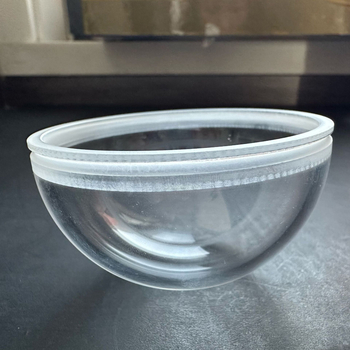 Stakleni kuglasti poklopac za optičke instrumente, visoka preciznost, otporno na visoke temperature, model PTTJ-001