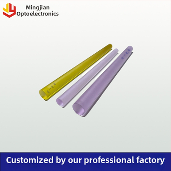 Cristal laser YAG Nd:YAG / Ce:YAG, model personalizabil, cod produs personalizabil, procesare și personalizare disponibile, domeniu de aplicare personalizabil