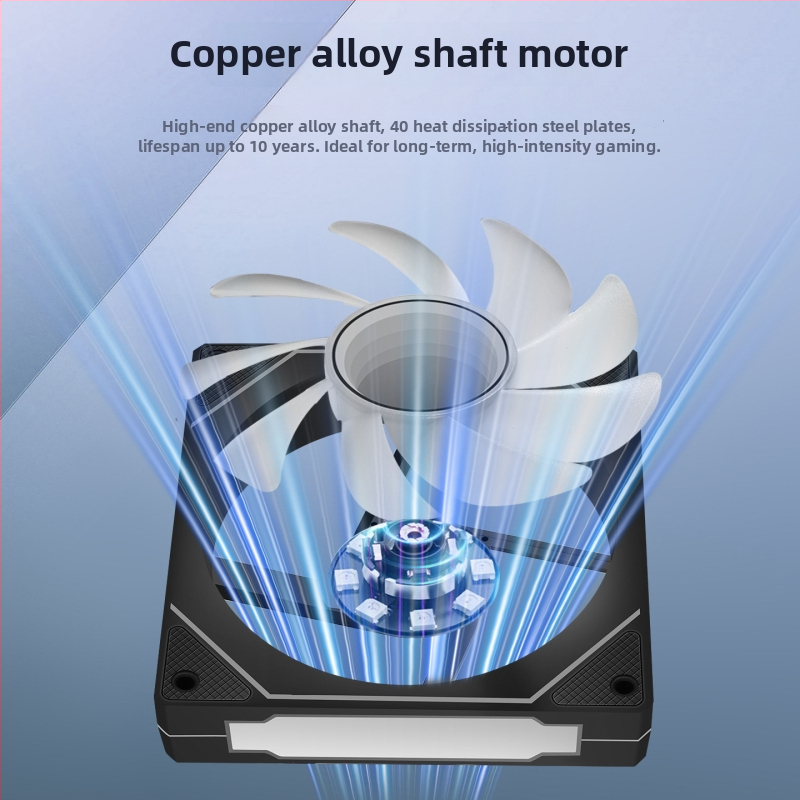 Ventilator kućišta Prism 4Pro, ARGB sinkronizacija osvjetljenja, hidrauličko ležaje, 1200 RPM, buka 18–20 dBA