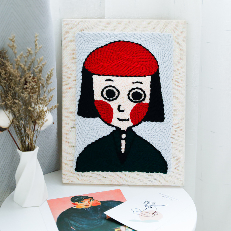 Σετ κεντήματος σταυρού - βαμβατικό υλικό, μοτίβα χαρακτήρων, μοντέρνο μινιμαλιστικό στυλ, άλλες τεχνικές κεντήματος