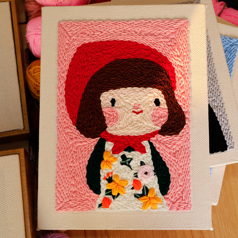 Σετ κεντήματος σταυρού - βαμβατικό υλικό, μοτίβα χαρακτήρων, μοντέρνο μινιμαλιστικό στυλ, άλλες τεχνικές κεντήματος