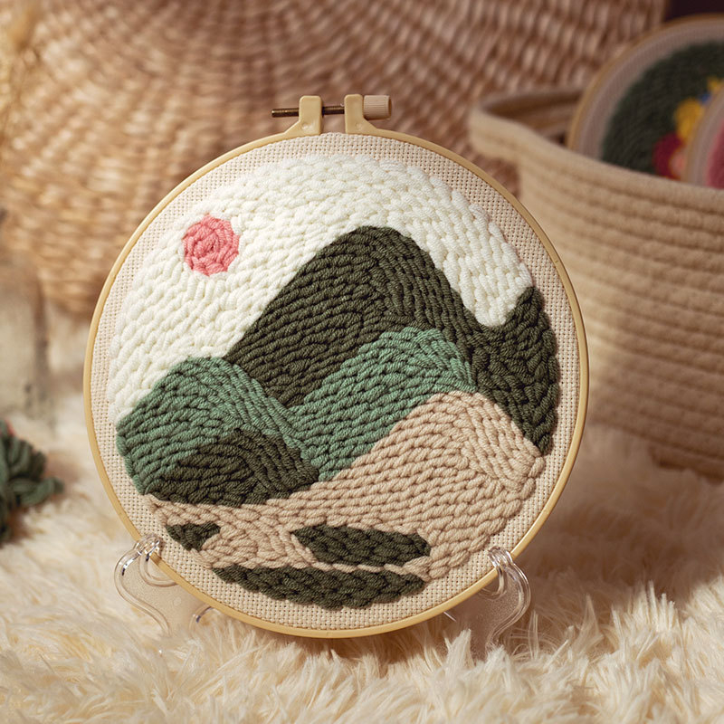 Σετ κεντήματος σταυρού - βαμβατικό υλικό, μοτίβα χαρακτήρων, μοντέρνο μινιμαλιστικό στυλ, άλλες τεχνικές κεντήματος