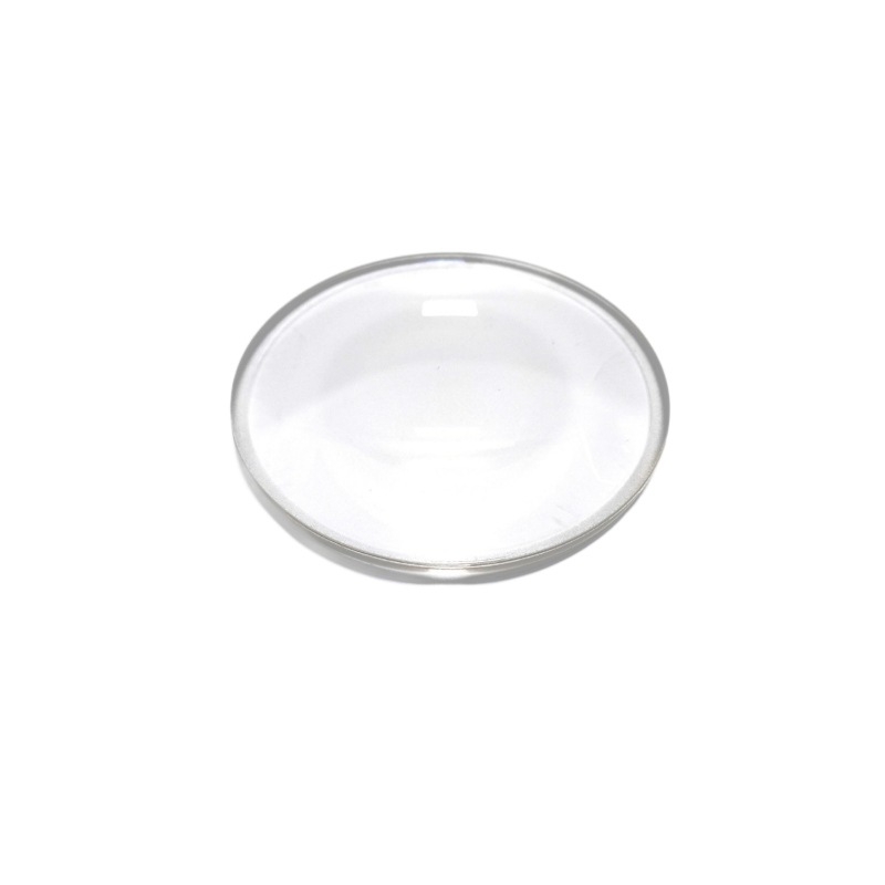 Lentilă optic 75MM din acrilic, circulară, convex dublu – accesorii pentru lupă, instrumentație, oglindă de înfrumusețare și iluminare LED; marcă Huishikang, etichetă privată licențiată disponibilă