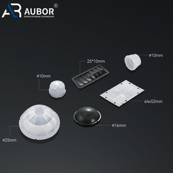 Lentilă Fresnel cu detecție a corpului uman PIR, sondă infraroșu rezistentă la apă, Material HDPE