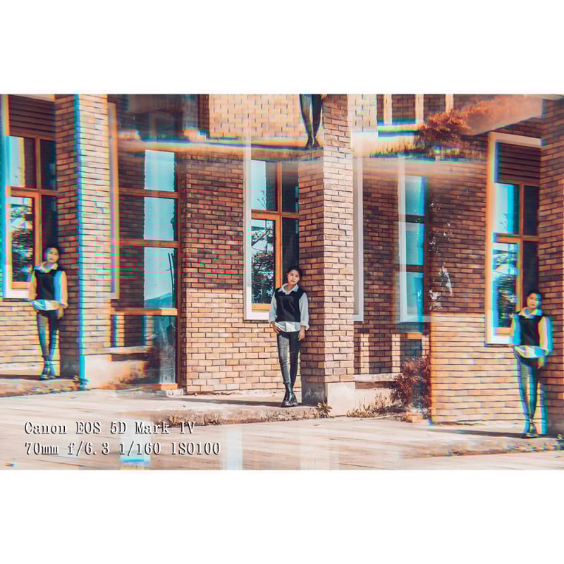 DSLR objektív kiegészítő fractal szűrővel és négyszeres prizma dizájnnal, modell FF019 (Márka: Photographic and; Típus: split image mirror; Feldolgozási mód: To map custom; Egylépéses elosztás támogatott)