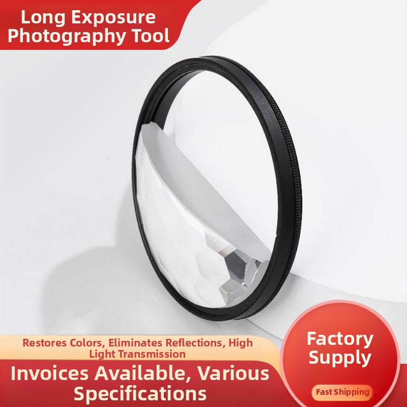 Crystal Charm LJ09 prismový filter pre fotoaparáty – polmesiac kaleidoskopický efekt