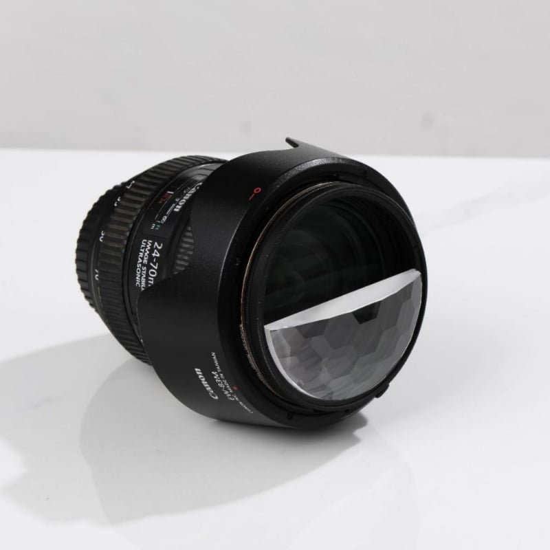 Crystal Charm LJ09 prizmás szűrő kamerákhoz – félhold kaleidoszkóp effektus