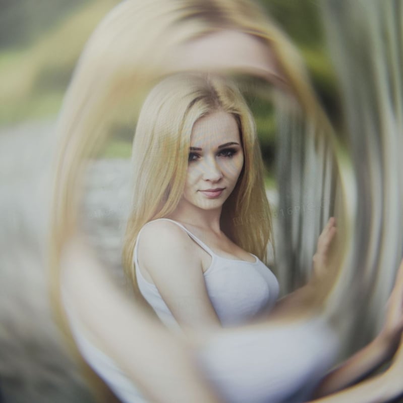 Szűrőprizma vortissal, fekete lyuk apertúrával, különleges hatással és prizma-kép ismétléssel (Model LJ53, okostelefonhoz, 2023)