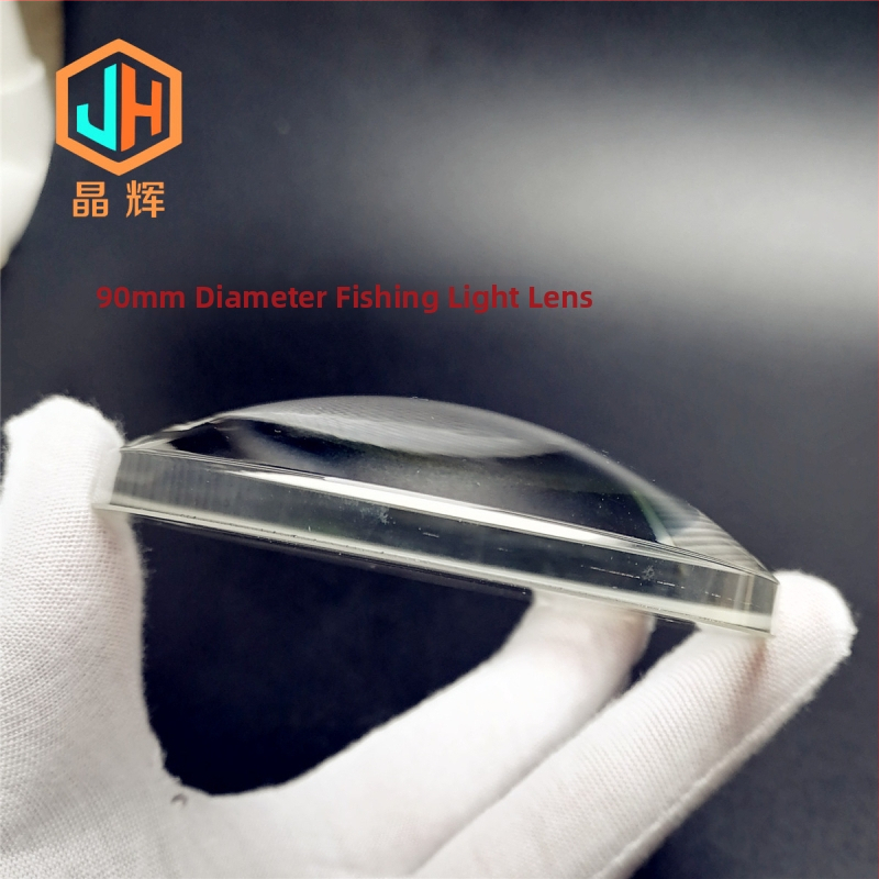 Prilagođeni leć Laser Cannon s visokoreflektirajućim premazom za svjetla za ribolov i nočni ribolov | Marka Crystal Glow Optics | Podrijetlo: Guangdong | Podržava male probne narudžbe
