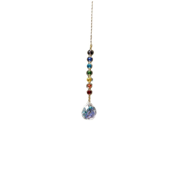 Duha-prizma sun catcher – kristalna geometrijska dekoracija, modernan minimalistički dizajn, poklon