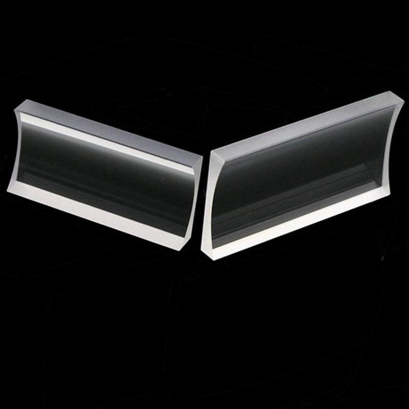 Plano-Concave Cylindrical Lens, precizan optički element, K9 materijal, prilagođena obrada za optičke instrumente