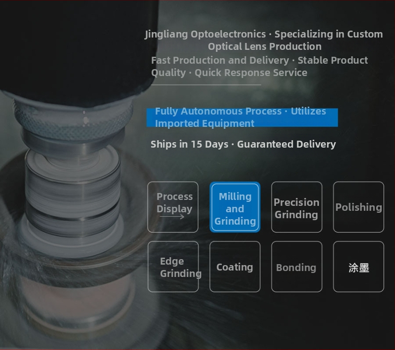 Meniskusová šošovka, optické sklo, vlastné spracovanie, kód výrobku: Meniscus lens, model: Lens, rozsah použitia: optické pole