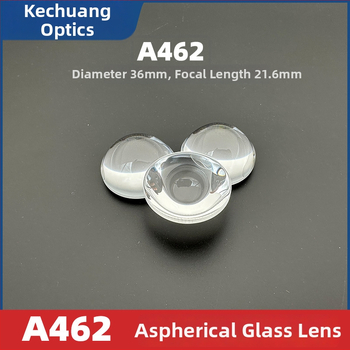 Cotron asférická sklenená šošovka na zaostrovanie, kolimáciu, osvetlenie a zväčšenie