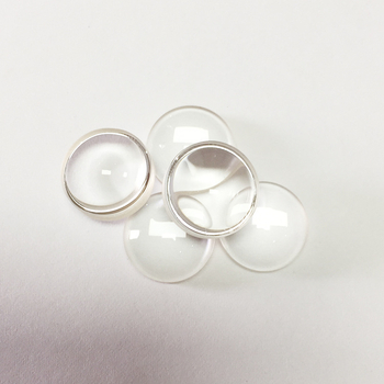 Asferična leća, promjer 13 mm, žarišna duljina 14 mm, od optičkog stakla